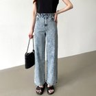 【ココモモ/COCOMOMO】の「楽革命」疲れないデニム デニムパンツ ストレッチデニム ウエスト調整 大人の最旬トレンドファッション＆コーディネート founy(ファウニー) ファッション Fashion レディースファッション Fashion for Women パンツ Pants & Trousers デニムパンツ・ジーンズ・美脚デニム Denim Jeans & Pants ケミカル Chemical, Chemical Wash ストレッチ Stretch, Stretchy Fabric ストレート Straight, Straight Cut デニム Denim, Jeans Material フィット Fit, Slim Fit レギュラー Regular, Standard Fit ロング Long, Long-Length thumbnail レギュラー丈・ケミカル|ID: prp329100004983378 ipo3291000000037331804
