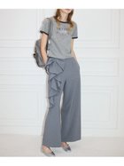 【セルフォード/CELFORD】の【洗える】リボンワイドパンツ 大人の最旬トレンドファッション＆コーディネート founy(ファウニー) ファッション Fashion レディースファッション Fashion for Women パンツ Pants & Trousers おすすめ Recommended / Our Picks ウェーブ Wavy Pattern シンプル Simple, Minimal ストレート Straight, Straight Cut スマート Smart, Elegant フリル Frill, Ruffle ポケット Pocket, Pocket Detail リボン Ribbon, Bow ワイド Wide, Wide Fit 楽ちん Easy Fit, Comfortable 洗える Machine Washable thumbnail GRY[006]|ID: prp329100004983382 ipo3291000000037331830