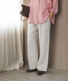 【アーバンリサーチ ドアーズ/URBAN RESEARCH DOORS】のリネンイージーパンツ ナチュラル|ID: prp329100004983393 ipo3291000000037331889