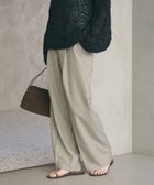 【ビューティ&ユース ユナイテッドアローズ/BEAUTY&YOUTH / UNITED ARROWS】のリネンライク ワイドストレートパンツ ウォッシャブル BEIGE|ID: prp329100004983394 ipo3291000000037331893