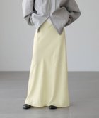 【ローリーズファーム/LOWRYS FARM】の【新色先行 ・一部カラープライスダウン】ストレッチサテンスカート 大人の最旬トレンドファッション＆コーディネート founy(ファウニー) ファッション Fashion レディースファッション Fashion for Women スカート Skirts カットソー Cut and Sewn Top サテン Satin, Glossy Fabric ダウン Down, Puffer バイアス Bias, Diagonal Cut バランス Balance, Style Balance フィット Fit, Slim Fit フレア Flare, Flared エレガント 上品 Elegant thumbnail イエロー|ID: prp329100004983396 ipo3291000000037331915