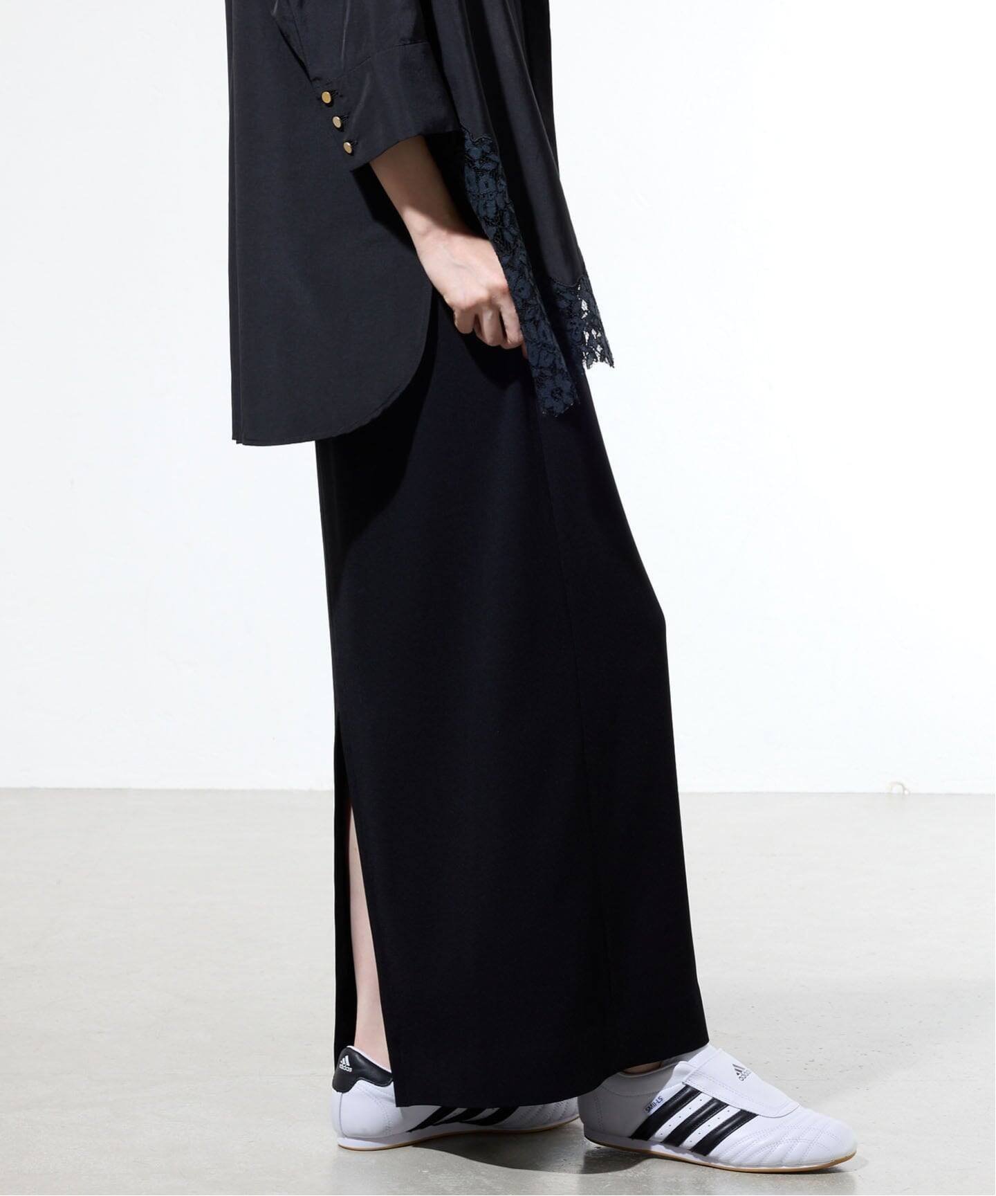 【イエナ/IENA】の《接触冷感/防シワ/吸水速乾》ストレッチジョーゼット Iラインスカート 大人の最旬トレンドファッション＆コーディネート founy(ファウニー) 　ファッション　Fashion　レディースファッション　Fashion for Women　スカート　Skirts　2026年　2026　2026春夏・S/S　Spring/Summer 2026 SS26　なめらか　Smooth, Silky Texture　シンプル　Simple, Minimal　ジョーゼット　Georgette, Semi-Sheer Fabric　ストレッチ　Stretch, Stretchy Fabric　スリット　Slit, Slit Detail　吸水　Absorbent, Quick-Dry　 other-1|ID: prp329100004983406 ipo3291000000037331957