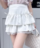 【イング/INGNI】の裾レースレイヤーフリルミニスカパン 大人の最旬トレンドファッション＆コーディネート founy(ファウニー) ファッション Fashion レディースファッション Fashion for Women スマホ Smartphone, Mobile Device ドット Polka Dot, Dot Pattern フィット Fit, Slim Fit フリル Frill, Ruffle レース Lace, Lace Fabric thumbnail オフホワイト|ID: prp329100004983409 ipo3291000000037331977