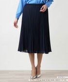 【レリアンプラスハウス/Leilian PLUS HOUSE】の【店頭人気】プリーツロングスカート ネイビー|ID: prp329100004983437 ipo3291000000037332099