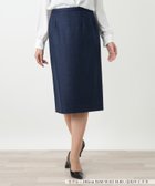 【レリアン/LEILIAN】のタイトスカート【LORO PIANA】 ネイビー系|ID: prp329100004983446 ipo3291000000037332126