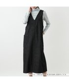 【レリアン/LEILIAN】のブラックデニムジャンパースカート【L JEANS】 チャコールグレー|ID: prp329100004983448 ipo3291000000037332130