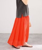 【イエナ/IENA】の《セットアップ対応》ラミータックギャザースカート レッド|ID: prp329100004983460 ipo3291000000037332166