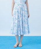 【アナイ/ANAYI】のCoral プリントローンプリーツ スカート セットアップ対応商品 大人の最旬トレンドファッション＆コーディネート founy(ファウニー) ファッション Fashion レディースファッション Fashion for Women セットアップ Matching Sets スカート・ミニ/ミディ/マキシ Skirts / Mini, Midi & Maxi Skirts スカート Skirts プリーツスカート / 上品フェミニンスタイル Pleated Skirts エレガント 上品 Elegant コレクション Collection, Seasonal Line サマー Summer, Summer Style スマート Smart, Elegant セットアップ Set-Up, Coordinated Outfit パステル Pastel, Soft Color プリント Print, Printed Pattern プリーツ Pleats, Pleated ミックス Mix, Mixed Style ミドル Middle Length, Mid Height ランダム Random, Irregular S/S・春夏 SS, Spring/Summer, Warm Season 再入荷 Restock / Back in Stock 夏 Summer thumbnail blue|ID: prp329100004983467 ipo3291000000037332186