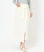 【ミッシュマッシュ/MISCH MASCH】のシフォンリボンタイトスカート/MM517207 大人の最旬トレンドファッション＆コーディネート founy(ファウニー) ファッション Fashion レディースファッション Fashion for Women スカート Skirts アシンメトリー Asymmetrical Style シフォン Chiffon, Lightweight Fabric スマート Smart, Elegant タイトスカート Pencil Skirt, Tight Skirt ポケット Pocket, Pocket Detail ラップ Wrap, Wrap Design リボン Ribbon, Bow thumbnail アイボリー|ID: prp329100004983472 ipo3291000000037332200