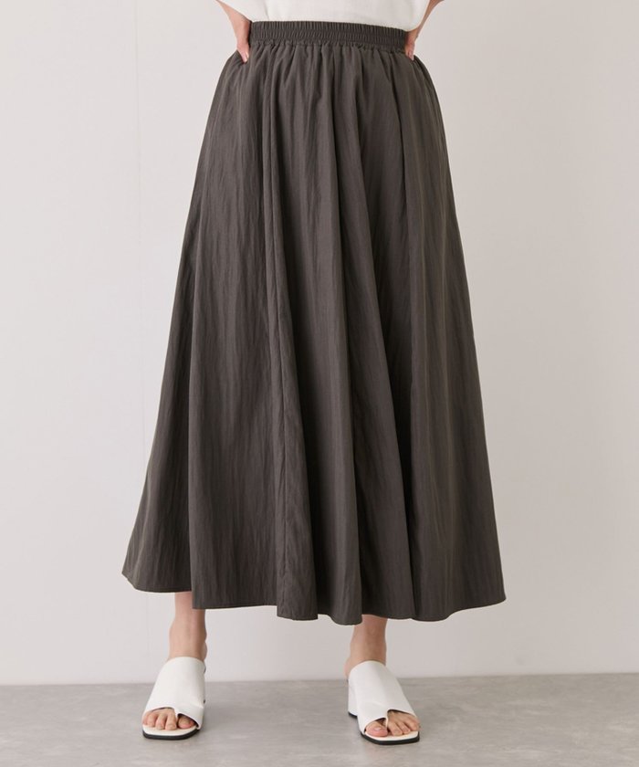 【ジャイロ/JAYRO】のナチュラルワッシャー8ハギロングスカート インテリア・キッズ・メンズ・レディースファッション・服の通販 founy(ファウニー) https://founy.com/ ファッション Fashion レディースファッション Fashion for Women スカート Skirts ロングスカート Long Skirts / Maxi & Midi Skirts 春 Spring カットソー Cut and Sewn Top カーディガン Cardigan, Knitwear コンパクト Compact, Small Size 切替 Switching, Contrast Panel バランス Balance, Style Balance フレア Flare, Flared ポケット Pocket, Pocket Detail ロング Long, Long-Length ワッシャー Washer, Crinkled Finish S/S・春夏 SS, Spring/Summer, Warm Season おすすめ Recommended / Our Picks 夏 Summer エレガント 上品 Elegant |ID: prp329100004983477 ipo3291000000037332215