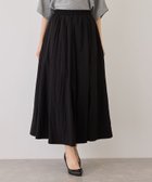【ジャイロ/JAYRO】のナチュラルワッシャー8ハギロングスカート 大人の最旬トレンドファッション＆コーディネート founy(ファウニー) ファッション Fashion レディースファッション Fashion for Women スカート Skirts ロングスカート Long Skirts / Maxi & Midi Skirts 春 Spring カットソー Cut and Sewn Top カーディガン Cardigan, Knitwear コンパクト Compact, Small Size 切替 Switching, Contrast Panel バランス Balance, Style Balance フレア Flare, Flared ポケット Pocket, Pocket Detail ロング Long, Long-Length ワッシャー Washer, Crinkled Finish S/S・春夏 SS, Spring/Summer, Warm Season おすすめ Recommended / Our Picks 夏 Summer エレガント 上品 Elegant thumbnail ブラック(01)|ID: prp329100004983477 ipo3291000000037332217
