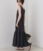 【ルージュヴィフラクレ/Rouge vif la cle】の【2026SS新作】【一部店舗限定】ニュアンスファブリックワンピース ブラック|ID: prp329100004983484 ipo3291000000037332239