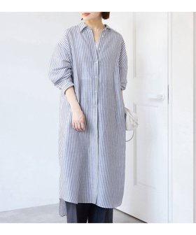 【イエナ/IENA】 ラミーリヨセルシャツワンピース大人の最旬トレンドファッション＆コーディネート founy(ファウニー) ファッション Fashion レディースファッション Fashion for Women ワンピース Dresses シャツワンピース / 1枚で着映えコーデ Shirt Dresses 2026年 2026 2026春夏・S/S Spring/Summer 2026 SS26 おすすめ Recommended / Our Picks インナー Innerwear シアー Sheer, See-Through フロント Front, Front Design ベーシック Basic, Essential ロング Long, Long-Length 定番 Standard, Basic Item |ID:prp329100004983485