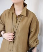 【イエナ/IENA】のラミーリヨセルシャツワンピース カーキ|ID: prp329100004983485 ipo3291000000037332243