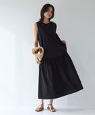 【ユナイテッドアローズ/UNITED ARROWS】のsize SHORT/TALLあり シンプルリフトワンピース -UVカット・抗菌- BLACK|ID: prp329100004983507 ipo3291000000037332344