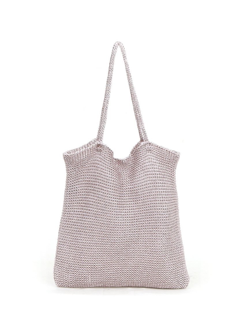 【アンビリオン/UN BILLION】のカシュカシュ cachecache / ラメ糸編みトートバッグ インテリア・キッズ・メンズ・レディースファッション・服の通販 founy(ファウニー) 　ファッション　Fashion　レディースファッション　Fashion for Women　バッグ　Bags　カラフル　Colorful Design　財布　Wallet, Purse　トラベル　Travel, Travel Gear　トレンド　Trend, Trending Now　ハンド　Hand, Handmade　ミックス　Mix, Mixed Style　モチーフ　Motif, Design Theme　リラックス　Relax, Relaxed Fit　再入荷　Restock / Back in Stock　おすすめ　Recommended / Our Picks　旅行　Travel　ギフト プレゼント　Gift / Present　PI|ID: prp329100004983519 ipo3291000000037332412
