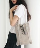 【ビューティ&ユース ユナイテッドアローズ/BEAUTY&YOUTH / UNITED ARROWS】のメタルコード ミニ トートバッグ SILVER|ID: prp329100004983536 ipo3291000000037332508
