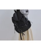 【アダム エ ロペ/ADAM ET ROPE'】の【WEB限定】フラップポケットリュックサック 大人の最旬トレンドファッション＆コーディネート founy(ファウニー) ファッション Fashion レディースファッション Fashion for Women ショルダー Shoulder, Shoulder Strap ベーシック Basic, Essential ボックス Boxy, Box Shape ポケット Pocket, Pocket Detail リュック Backpack, Rucksack ビジネス 仕事 通勤 Business / Work / Commuting 旅行 Travel 財布 Wallet, Purse 軽量 Lightweight, Ultra Light thumbnail ブラック(01)|ID: prp329100004983538 ipo3291000000037332515