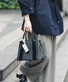 【ロデスコ/RODE SKO / URBAN RESEARCH】の『Mサイズ』ロゴリボン付2WAYハンドバッグ 大人の最旬トレンドファッション＆コーディネート founy(ファウニー) ファッション Fashion レディースファッション Fashion for Women バッグ Bags 2025年 2025 2025-2026秋冬・A/W Autumn/Winter 2025–26 AW25–26 冬 Winter / This Winter おすすめ Recommended / Our Picks キャンバス Canvas, Canvas Fabric ジャケット Jacket, Outerwear デニム Denim, Jeans Material プリント Print, Printed Pattern リボン Ribbon, Bow ビジネス 仕事 通勤 Business / Work / Commuting A/W・秋冬 Autumn/Winter thumbnail BLKxBLK|ID: prp329100004983540 ipo3291000000037332527