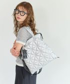 【ベイフロー/BAYFLOW】の≪完売カラー追加 ≫ A4サイズ収納可 チャーム付き3WAYキルトトート ライトグレー12|ID: prp329100004983542 ipo3291000000037332535