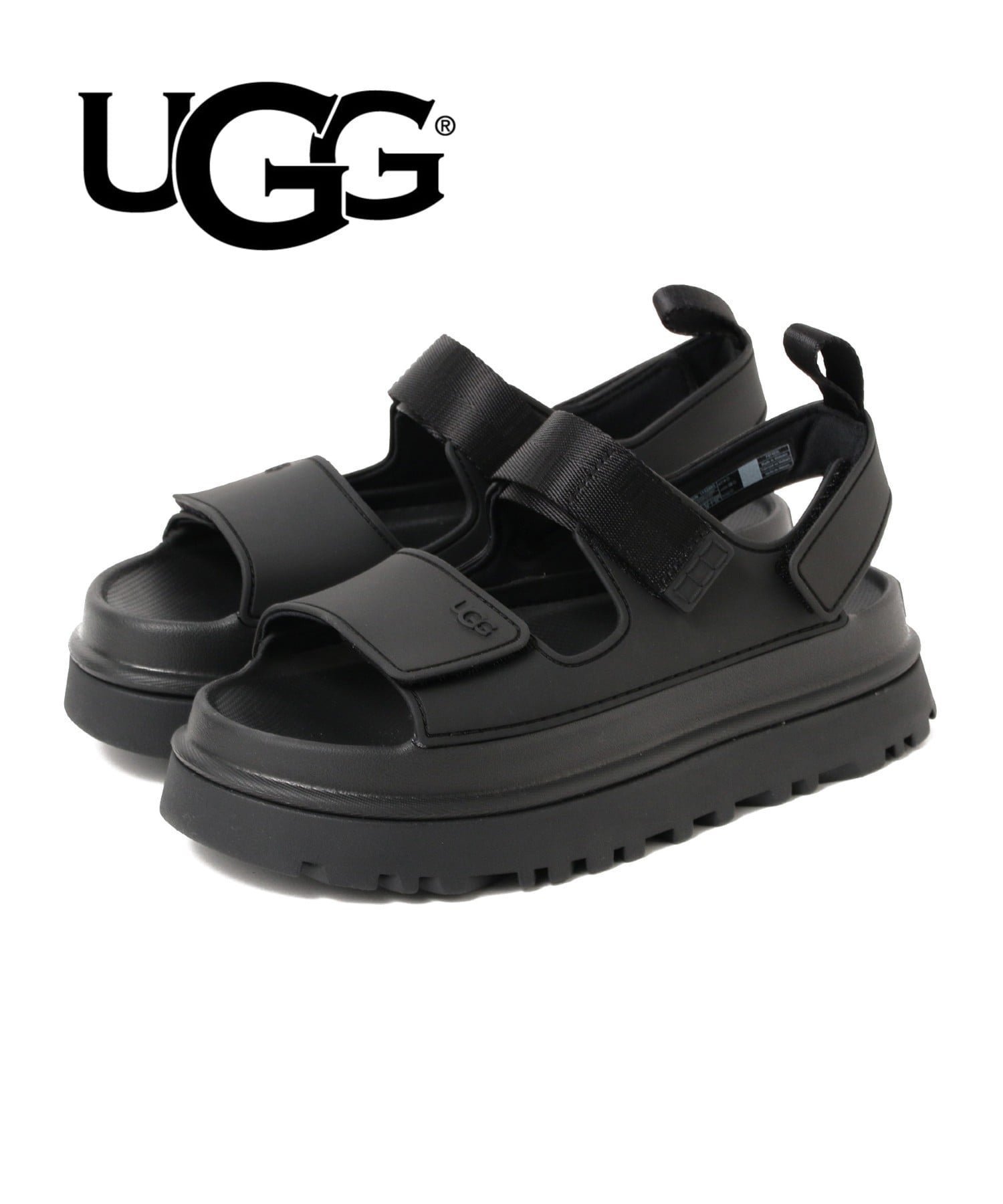 【ビームス ウイメン/BEAMS】のUGG / GoldenGlow 厚底 軽量 アグ トレンド インテリア・キッズ・メンズ・レディースファッション・服の通販 founy(ファウニー) 　ファッション　Fashion　レディースファッション　Fashion for Women　厚底　Platform Shoes　カリフォルニア　California, Cali Style　クラシック　Classic, Timeless Style　軽量　Lightweight, Ultra Light　サンダル　Sandals, Summer Shoes　シアー　Sheer, See-Through　ソックス　Socks, Hosiery　トレンド　Trend, Trending Now　フィット　Fit, Slim Fit　モダン　Modern, Contemporary　ラップ　Wrap, Wrap Design　レース　Lace, Lace Fabric　おすすめ　Recommended / Our Picks　BLACK|ID: prp329100004983547 ipo3291000000037332557