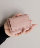 【ヴィータフェリーチェ/VitaFelice】の【スキミング防止/15色】本革スクエアミニ財布 レディース 二つ折り 大人の最旬トレンドファッション＆コーディネート founy(ファウニー) ファッション Fashion レディースファッション Fashion for Women ミニ財布・二つ折り財布 Wallets & Card Cases シンプル Simple, Minimal スクエア Square, Square Shape フォーマル Formal, Dressy ポケット Pocket, Pocket Detail 財布 Wallet, Purse thumbnail ベビーピンク|ID: prp329100004983568 ipo3291000000037332620