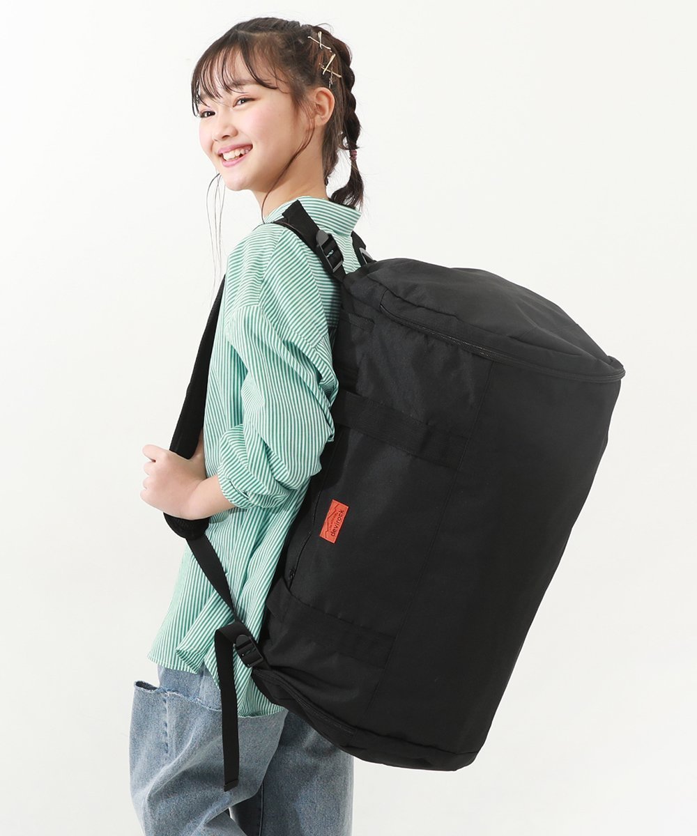 【デビロック/devirock / KIDS】の親子で使える 3WAY 大容量スポーツバッグ(50L) リュックサック 25AW インテリア・キッズ・メンズ・レディースファッション・服の通販 founy(ファウニー) 　ファッション　Fashion　キッズファッション　Fashion for Kids　スポーツ　Sports, Activewear　ポケット　Pocket, Pocket Detail　メッシュ　Mesh, Net Fabric　旅行　Travel　2025年　2025　2025-2026秋冬・A/W　Autumn/Winter 2025–26 AW25–26　001-ブラック|ID: prp329100004983575 ipo3291000000037332679