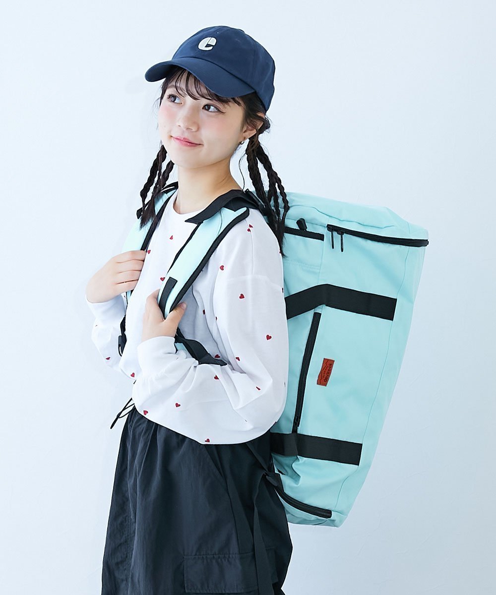 【デビロック/devirock / KIDS】の親子で使える 3WAY 大容量スポーツバッグ(50L) リュックサック 25AW インテリア・キッズ・メンズ・レディースファッション・服の通販 founy(ファウニー) 　ファッション　Fashion　キッズファッション　Fashion for Kids　スポーツ　Sports, Activewear　ポケット　Pocket, Pocket Detail　メッシュ　Mesh, Net Fabric　旅行　Travel　2025年　2025　2025-2026秋冬・A/W　Autumn/Winter 2025–26 AW25–26　004-ミントブルー|ID: prp329100004983575 ipo3291000000037332682