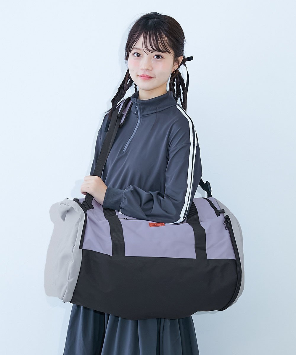 【デビロック/devirock / KIDS】の親子で使える 3WAY 大容量スポーツバッグ(50L) リュックサック 25AW インテリア・キッズ・メンズ・レディースファッション・服の通販 founy(ファウニー) 　ファッション　Fashion　キッズファッション　Fashion for Kids　スポーツ　Sports, Activewear　ポケット　Pocket, Pocket Detail　メッシュ　Mesh, Net Fabric　旅行　Travel　2025年　2025　2025-2026秋冬・A/W　Autumn/Winter 2025–26 AW25–26　006-マルチ-Dバイオレット|ID: prp329100004983575 ipo3291000000037332683