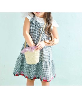 【エニー/ANY / KIDS】のギンガム ドッキングワンピース 大人の最旬トレンドファッション＆コーディネート founy(ファウニー) ファッション Fashion キッズファッション Fashion for Kids ワンピース Dresses ギンガム Gingham, Gingham Fabric サッカー Seersucker, Summer Fabric チェック Check, Plaid, Tartan チェリー Cherry, Cherry Pattern ドッキング Docking, Mixed Material ポケット Pocket, Pocket Detail |ID:prp329100004983586