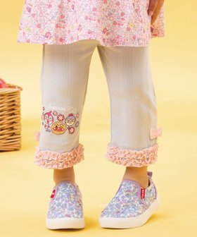 【アンパンマンキッズコレクション/ANPANMAN KIDS COLLECTION / KIDS】のANPANMAN KIDS COLLECTION/シフォンフリル7分丈レギンス 大人の最旬トレンドファッション＆コーディネート founy(ファウニー) ファッション Fashion キッズファッション Fashion for Kids キャラクター Character, Licensed Characters コレクション Collection, Seasonal Line シフォン Chiffon, Lightweight Fabric ストレッチ Stretch, Stretchy Fabric フリル Frill, Ruffle ベビー Baby, Babywear ボーイズ Boyish, Boy Style メンズ Men's, Menswear レギンス Leggings, Stretch Pants ワンポイント One Point, Statement Accent ギフト プレゼント Gift / Present |ID:prp329100004983598