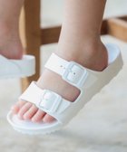 【こども ビームス/コドモ ビームス / KIDS】のBIRKENSTOCK / ARIZONA EVA サンダル(16.5~22cm) 大人の最旬トレンドファッション＆コーディネート founy(ファウニー) ファッション Fashion キッズファッション Fashion for Kids コルク Cork, Cork Material サンダル Sandals, Summer Shoes 夏 Summer 定番 Standard, Basic Item 軽量 Lightweight, Ultra Light thumbnail WHITE|ID: prp329100004983606 ipo3291000000037332948