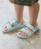 【こども ビームス/コドモ ビームス / KIDS】のBIRKENSTOCK / ARIZONA EVA サンダル(16.5~22cm) 大人の最旬トレンドファッション＆コーディネート founy(ファウニー) ファッション Fashion キッズファッション Fashion for Kids コルク Cork, Cork Material サンダル Sandals, Summer Shoes 夏 Summer 定番 Standard, Basic Item 軽量 Lightweight, Ultra Light thumbnail Surf_Green|ID: prp329100004983606 ipo3291000000037332950
