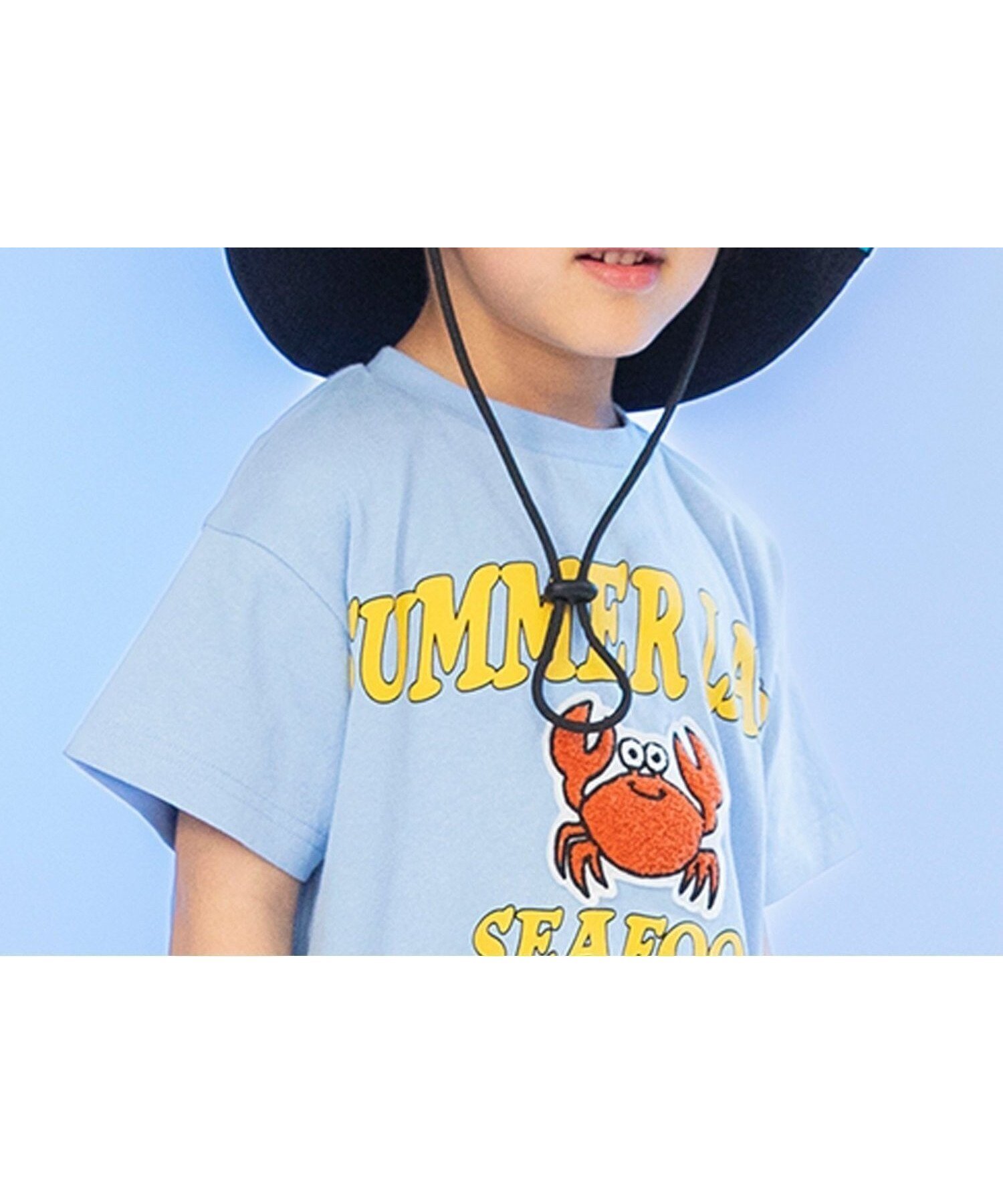 【エフオー オンラインストア/F.O.Online Store / KIDS】のアウトドアハット インテリア・キッズ・メンズ・レディースファッション・服の通販 founy(ファウニー) 　ファッション　Fashion　キッズファッション　Fashion for Kids　アウトドア　Outdoor Clothing　帽子　Hat, Headwear　ブラック|ID: prp329100004983620 ipo3291000000037333035