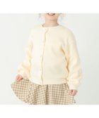 【エバ―クローゼット/ever closet / KIDS】のワッフル カーディガン 羽織り アウター 長袖 綿 女の子 男の子 子供 子供服 アイボリー|ID: prp329100004983627 ipo3291000000037333090