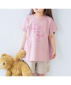 【デビロック/devirock / KIDS】の綿100% デビラボROOM ガールズ半袖パジャマ 子供服 キッズ 女の子 パジャマ 26SS 大人の最旬トレンドファッション＆コーディネート founy(ファウニー) ファッション Fashion キッズファッション Fashion for Kids パジャマ Pajamas, Sleepwear 半袖 Short Sleeve, Half Sleeve おすすめ Recommended / Our Picks お家時間・ステイホーム Stay Home / At Home 旅行 Travel 2026年 2026 2026春夏・S/S Spring/Summer 2026 SS26 thumbnail 017-ハート2-ペールピンク|ID: prp329100004983629 ipo3291000000037333115