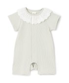 【ナルミヤ オンライン/NARUMIYA ONELINE / KIDS】の半袖カバーオール 大人の最旬トレンドファッション＆コーディネート founy(ファウニー) ファッション Fashion キッズファッション Fashion for Kids おすすめ Recommended / Our Picks ポケット Pocket, Pocket Detail 半袖 Short Sleeve, Half Sleeve thumbnail ライト グリーン|ID: prp329100004983631 ipo3291000000037333141