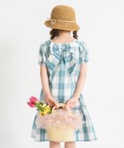 【ブランシェス/branshes / KIDS】の【おそろい】ブロックチェックワンピース 大人の最旬トレンドファッション＆コーディネート founy(ファウニー) ファッション Fashion キッズファッション Fashion for Kids ワンピース Dresses スクエア Square, Square Shape チェック Check, Plaid, Tartan ブロック Block, Solid Block Pattern ベビー Baby, Babywear ポケット Pocket, Pocket Detail エレガント 上品 Elegant 人気 Popular, Best Seller 半袖 Short Sleeve, Half Sleeve thumbnail ブルー|ID: prp329100004983632 ipo3291000000037333145