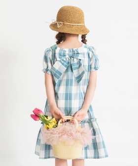 【ブランシェス/branshes / KIDS】の【おそろい】ブロックチェックワンピース 大人の最旬トレンドファッション＆コーディネート founy(ファウニー) ファッション Fashion キッズファッション Fashion for Kids ワンピース Dresses スクエア Square, Square Shape チェック Check, Plaid, Tartan ブロック Block, Solid Block Pattern ベビー Baby, Babywear ポケット Pocket, Pocket Detail エレガント 上品 Elegant 人気 Popular, Best Seller 半袖 Short Sleeve, Half Sleeve |ID:prp329100004983632