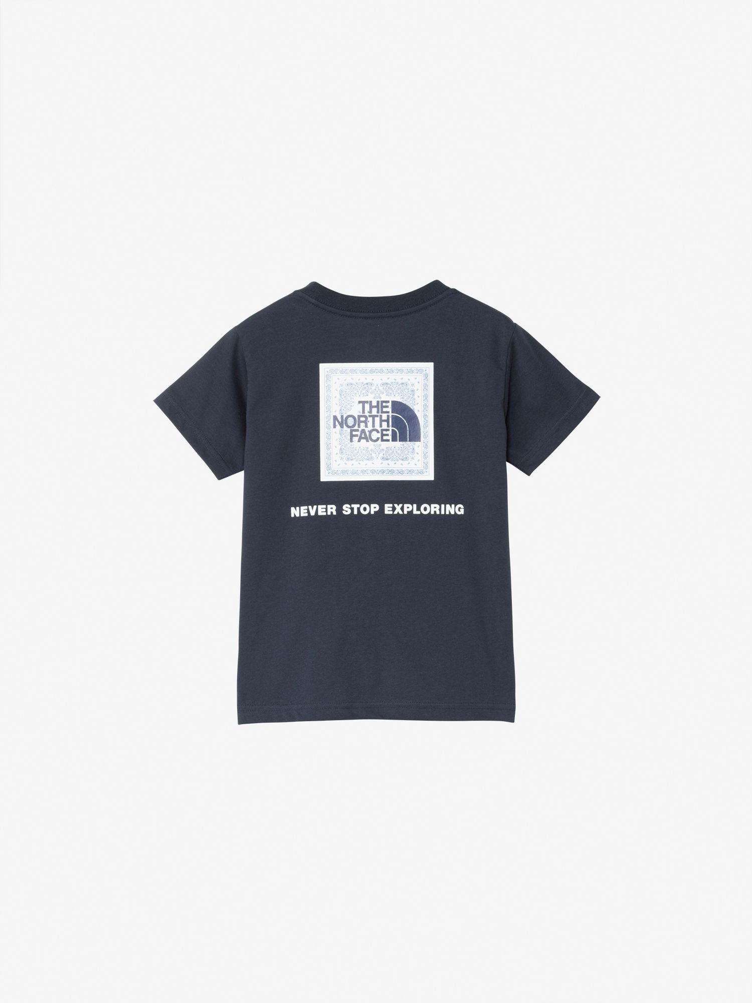 【ザ ノース フェイス/THE NORTH FACE / KIDS】の【公式】トドラーショートスリーブバンダナスクェアロゴティー(キッズ) インテリア・キッズ・メンズ・レディースファッション・服の通販 founy(ファウニー) 　ファッション　Fashion　キッズファッション　Fashion for Kids　スクエア　Square, Square Shape　バンダナ　Bandana, Head Scarf　半袖　Short Sleeve, Half Sleeve　アーバンネイビー|ID: prp329100004983644 ipo3291000000037333235