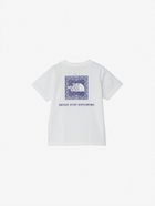 【ザ ノース フェイス/THE NORTH FACE / KIDS】の【公式】トドラーショートスリーブバンダナスクェアロゴティー(キッズ) 大人の最旬トレンドファッション＆コーディネート founy(ファウニー) ファッション Fashion キッズファッション Fashion for Kids スクエア Square, Square Shape バンダナ Bandana, Head Scarf 半袖 Short Sleeve, Half Sleeve thumbnail ホワイト|ID: prp329100004983644 ipo3291000000037333236
