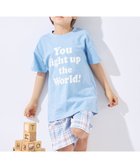 【エバ―クローゼット/ever closet / KIDS】のプリント 半袖 ルームウェア パジャマ セット 男の子 女の子 子供 子供服 サックスI|ID: prp329100004983663 ipo3291000000037333357
