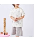 【エバ―クローゼット/ever closet / KIDS】のプリント 半袖 ルームウェア パジャマ セット 男の子 女の子 子供 子供服 グレージュG|ID: prp329100004983663 ipo3291000000037333359