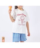【エバ―クローゼット/ever closet / KIDS】のプリント 半袖 ルームウェア パジャマ セット 男の子 女の子 子供 子供服 オフホワイトD|ID: prp329100004983663 ipo3291000000037333362