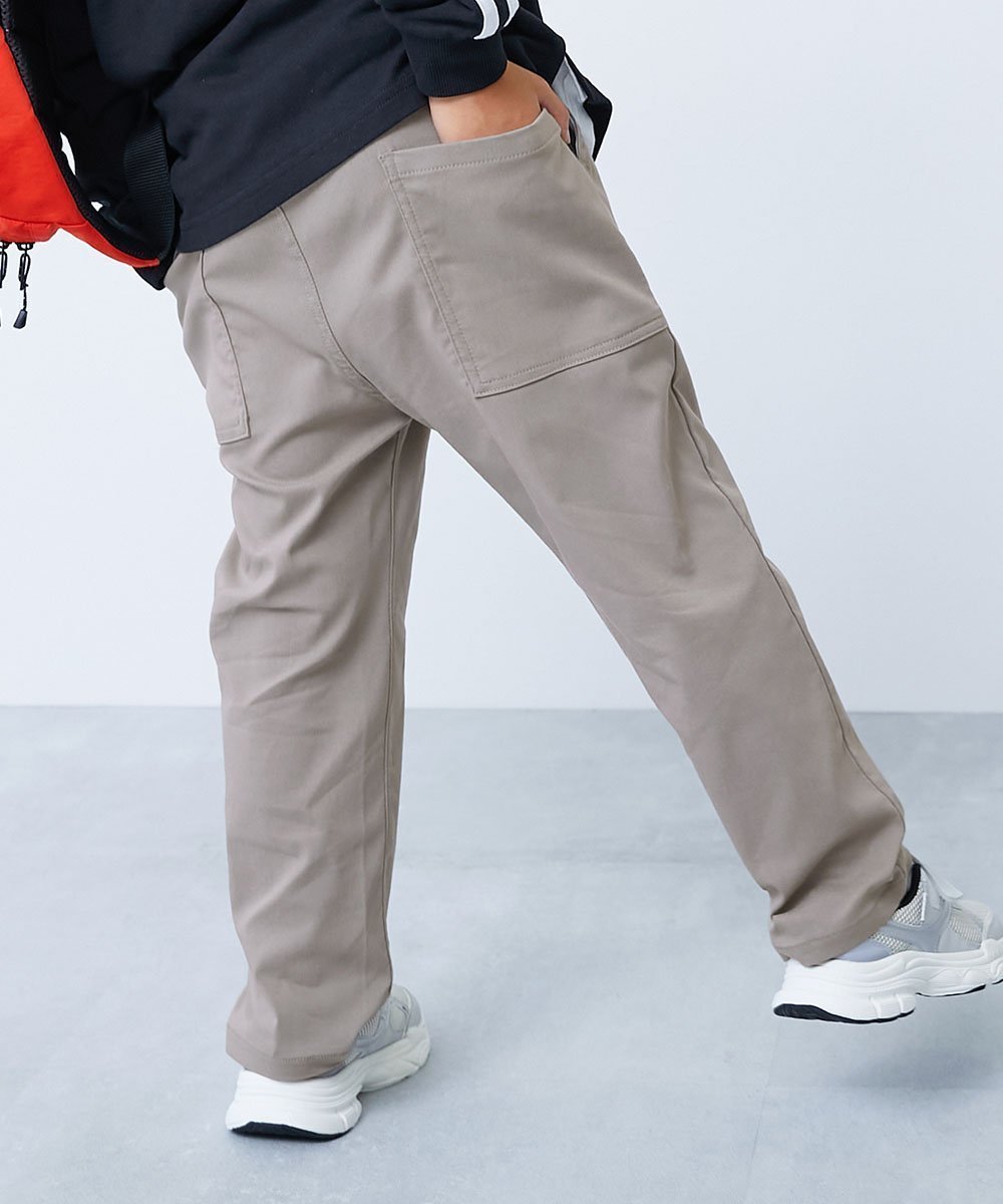 【デビロック/devirock / KIDS】のよくばりストレッチ ツイル ダッドポケットパンツ ロングパンツ ボトムス 25AW インテリア・キッズ・メンズ・レディースファッション・服の通販 founy(ファウニー) 　ファッション　Fashion　キッズファッション　Fashion for Kids　ボトムス　Bottoms　ストレッチ　Stretch, Stretchy Fabric　ツイル　Twist, Twisted Detail　ポケット　Pocket, Pocket Detail　ロング　Long, Long-Length　エレガント 上品　Elegant　2025年　2025　2025-2026秋冬・A/W　Autumn/Winter 2025–26 AW25–26　Dグレージュ|ID: prp329100004983667 ipo3291000000037333381