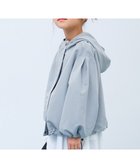 【デビロック/devirock / KIDS】の2WAYで着られる バルーンシルエット マウンテンパーカー 子供服 キッズ 女の子 26SS 大人の最旬トレンドファッション＆コーディネート founy(ファウニー) ファッション Fashion キッズファッション Fashion for Kids シンプル Simple, Minimal バルーン Balloon, Balloon Silhouette パーカー Hoodie, Parka ピーチ Peach, Soft Touch おすすめ Recommended / Our Picks 2026年 2026 2026春夏・S/S Spring/Summer 2026 SS26 thumbnail ストーンブルー|ID: prp329100004983680 ipo3291000000037333478