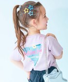 【デビロック/devirock / KIDS】の【ひやシャリ】接触冷感 デビラボ ガールズ プリント半袖Tシャツ 子供服 キッズ 26SS 大人の最旬トレンドファッション＆コーディネート founy(ファウニー) ファッション Fashion キッズファッション Fashion for Kids プリント Print, Printed Pattern 半袖 Short Sleeve, Half Sleeve おすすめ Recommended / Our Picks 夏 Summer 2026年 2026 2026春夏・S/S Spring/Summer 2026 SS26 thumbnail 009-フラワーロゴ-ライラック|ID: prp329100004983682 ipo3291000000037333485