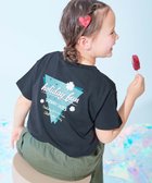 【デビロック/devirock / KIDS】の【ひやシャリ】接触冷感 デビラボ ガールズ プリント半袖Tシャツ 子供服 キッズ 26SS 大人の最旬トレンドファッション＆コーディネート founy(ファウニー) ファッション Fashion キッズファッション Fashion for Kids プリント Print, Printed Pattern 半袖 Short Sleeve, Half Sleeve おすすめ Recommended / Our Picks 夏 Summer 2026年 2026 2026春夏・S/S Spring/Summer 2026 SS26 thumbnail 010-フラワーロゴ-ブラック|ID: prp329100004983682 ipo3291000000037333486