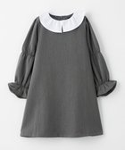 【ユナイテッドアローズ/UNITED ARROWS / KIDS】のシロエリ ワンピース / キッズ 100cm-130cm 大人の最旬トレンドファッション＆コーディネート founy(ファウニー) ファッション Fashion キッズファッション Fashion for Kids ワンピース Dresses アクセサリー Fashion Accessories オケージョン Occasion Wear 春 Spring ストラップシューズ Strap Shoes, Mary Janes スリーブ Sleeve, Long Sleeve / Short Sleeve チェック Check, Plaid, Tartan フォーマル Formal, Dressy フリル Frill, Ruffle アウトレット Outlet / Clearance エレガント 上品 Elegant セレモニー Ceremony 入学式 Entrance Ceremony 卒業式 Graduation Ceremony 結婚式 Wedding 2025年 2025 2025春夏・S/S Spring/Summer 2025 SS25 thumbnail MD.GRAY|ID: prp329100004983685 ipo3291000000037333506