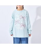 【エバ―クローゼット/ever closet / KIDS】のプリント 長袖 Tシャツ トップス ロンt 長袖 女の子 男の子 子供 子供服 パステルブルーI|ID: prp329100004983691 ipo3291000000037333566